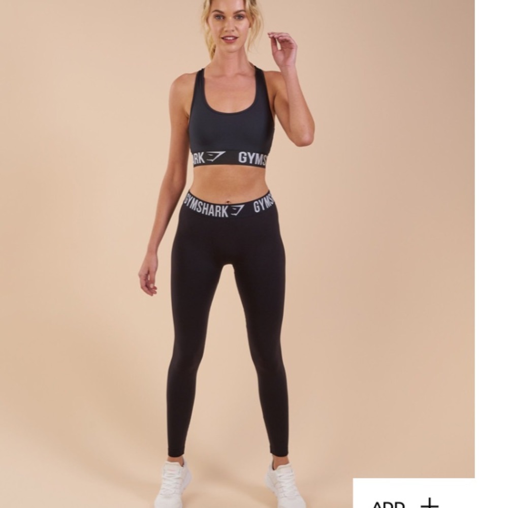 GYMSHARK Fit Leggings Black